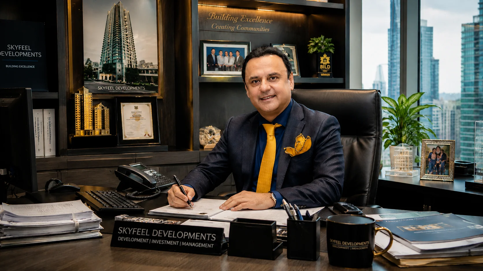 Kafeel Chaudhry - President Skyfeel Developments